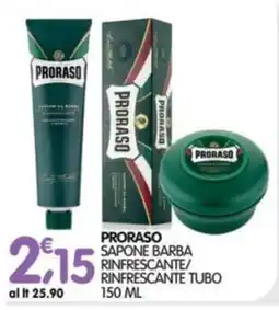 Le Delizie del Sud Proraso Sapone Barba Rinfrescante/Rinfrescante Tubo offerta