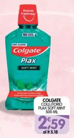 Le Delizie del Sud Colgate collutorio Plax soft mint offerta