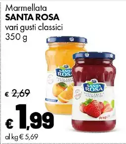 Supermercati Vinci Marmellata Santa Rosa offerta