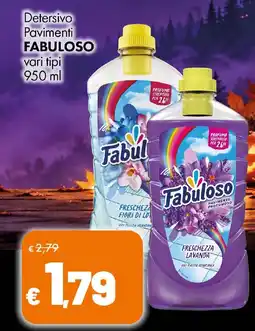 Supermercati Vinci Detersivo Pavimenti Fabuloso offerta