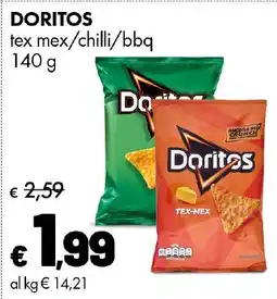 Supermercati Vinci Doritos tex mex offerta