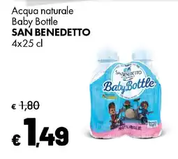 Supermercati Vinci Acqua naturale Baby Bottle San Benedetto offerta