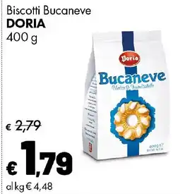 Supermercati Vinci Biscotti Bucaneve Doria offerta