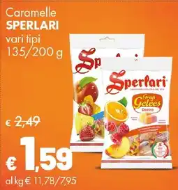 Supermercati Vinci Caramelle Sperlari offerta