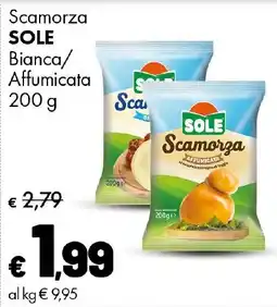 Supermercati Vinci Scamorza Sole Affumicata offerta