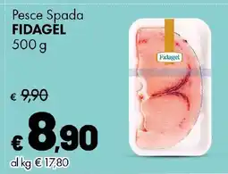 Supermercati Vinci Pesce Spada Fidagel offerta