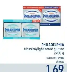 Talento Professional Store Philadelphia classica/light senza glutine offerta
