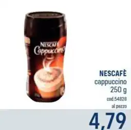 Talento Professional Store Nescafé cappuccino offerta