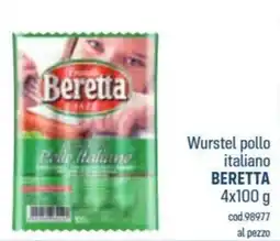 Talento Professional Store Wurstel pollo italiano Beretta offerta