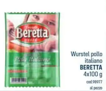 Wurstel pollo italiano Beretta