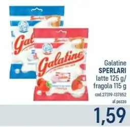 Talento Professional Store Galatine Sperlari latte/ fragola offerta