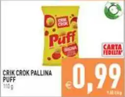 Iperfamily Crik Crok Pallina Puff offerta