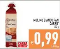 Iperfamily Mulino Bianco Pan Carre offerta