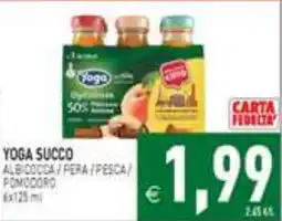 Iperfamily Yoga succo albicocca / pera / pesca / pomodoro offerta