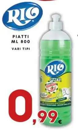 Ferdico Rio piatti offerta