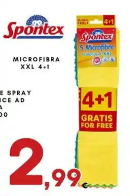 Ferdico Spontex Microfibra XXL offerta