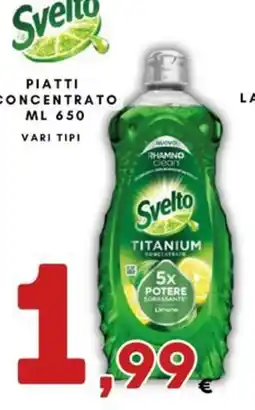 Ferdico Svelto piatti concentrato offerta