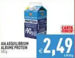 Iperfamily Aia equilibrium albume protein offerta