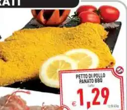 Iperfamily Pettro di pollo panato bbq offerta