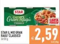 Iperfamily Star il mio gran ragù classico offerta