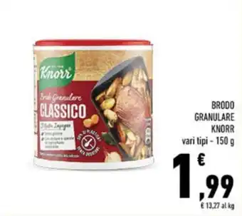 Brodo granulare Knorr classico