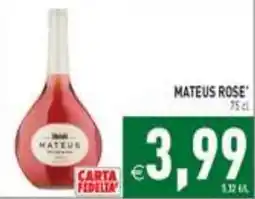 Iperfamily Mateus Rose offerta