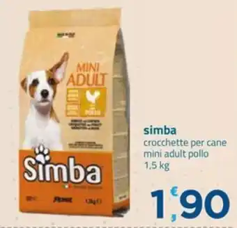 Simba crocchette per cane mini adult pollo