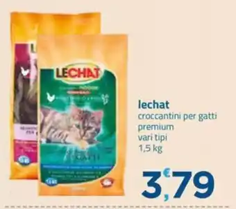 Lechat croccantini per gatti premium