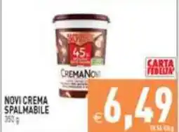 Iperfamily Novi crema spalmabile offerta