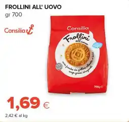 Tigre Amico Frollini all'uovo Consilia offerta