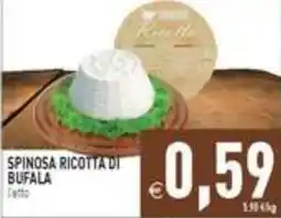 Iperfamily Spinosa ricotta di bufala offerta