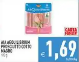 Iperfamily Aia Aequilibrium Prosciutto Cotto Magro offerta