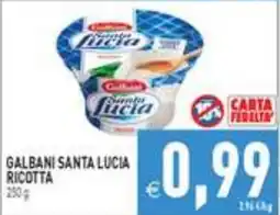 Iperfamily Galbani Santa Lucia Ricotta offerta