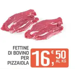 Ottimo Market Fettine di bovino per pizzaiola offerta