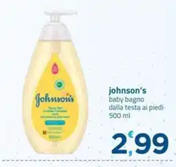 Bravo Casa johnson's baby bagno offerta