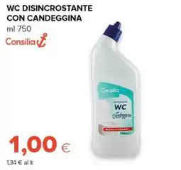 Tigre Amico WC disincrostante con candeggina Consilia offerta