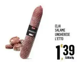 Vibian Clai salame ungherese offerta
