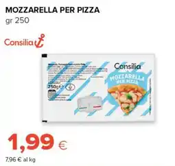 Tigre Amico Mozzarella per pizza Consilia offerta