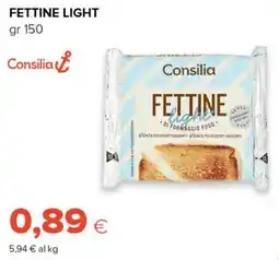 Tigre Amico Fettine light Consilia offerta