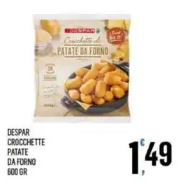 Vibian Despar crocchette di patate da forno offerta