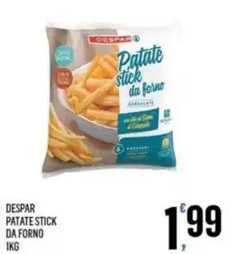 Vibian Despar patate stick da forno offerta