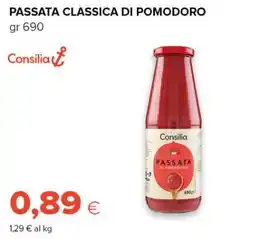 Tigre Amico Passata classica di pomodoro Consilia offerta