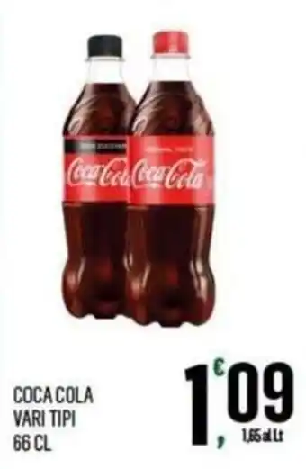 Coca Cola vari tipi