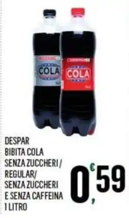 Vibian Bibita cola senza zuccheri offerta