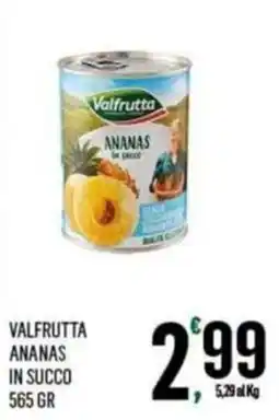 Vibian Valfrutta ananas in succo offerta