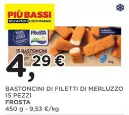 Poli Bastoncini di filetti di merluzzo Frosta offerta