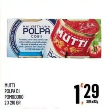 Mutti polpa di pomodoro