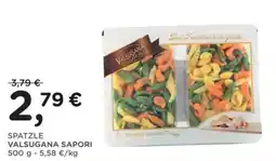 Poli Spatzle Valsugana Sapori offerta