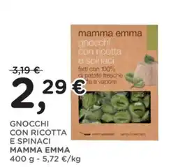 Poli Gnocchi con ricotta e spinaci Mamma Emma offerta