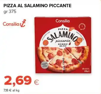 Pizza al salamino piccante Consilia